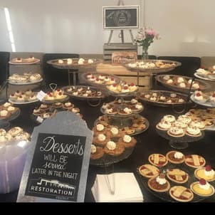A gift box of assorted desserts